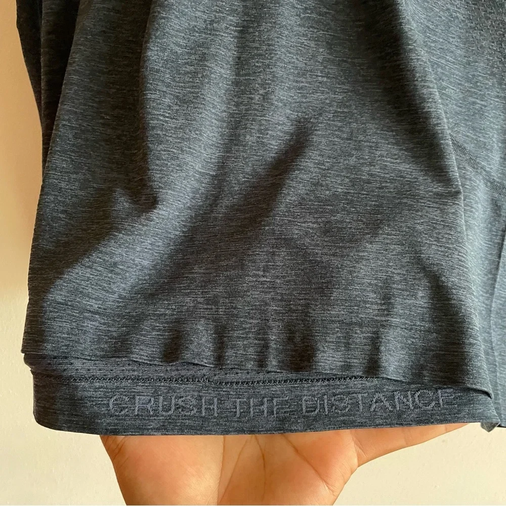 Lululemon Swiftly Tech Long Sleeve Shirt 2.0 True Navy / Iron Blue - Picture 11 of 12